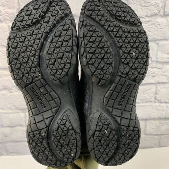 Merrell Encore Moc Pro Lab Charcoal Slip on Clog Shoes Size 5 - Picture 5 of 9